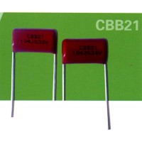 CBB21 Metallized polyester film capacitor