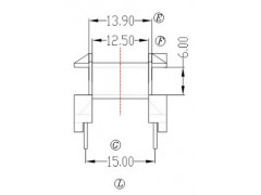 YY-EF-20(4+4PIN)带飞线槽