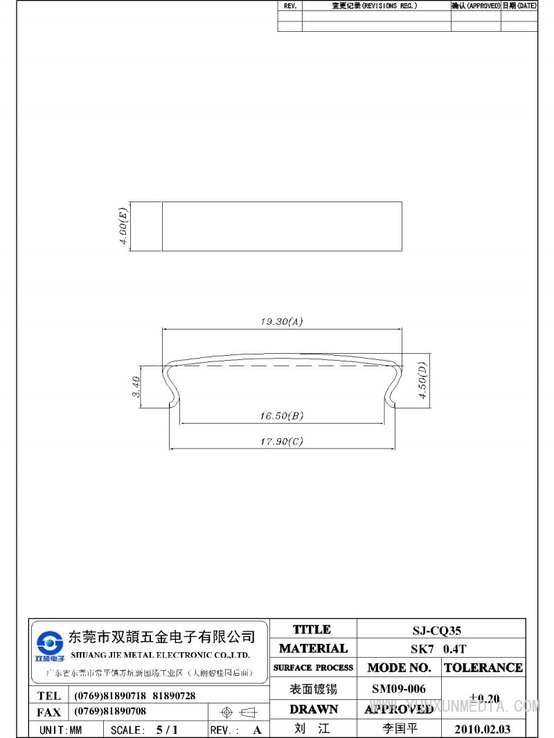 SJ-CQ35-Model