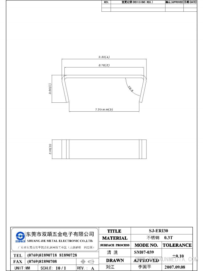 SJ-ERI30-Model