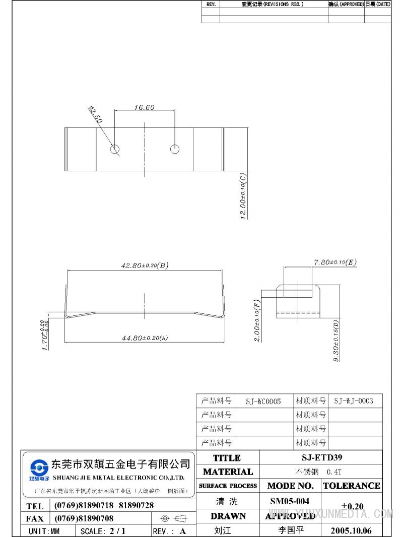 SJ-ETD39-Model