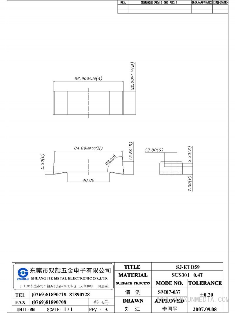 SJ-ETD59-Model