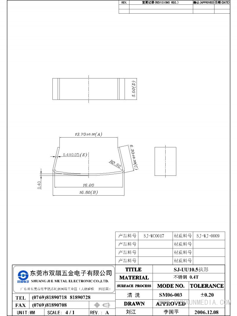 SJ-UU10.5拱形-Model