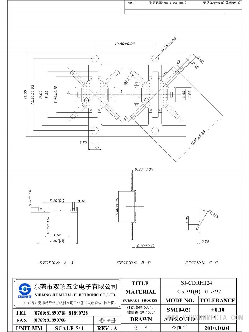 SJ-CDRH124-Model