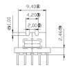 EM-12.701/EM-12.7(5+5PIN)