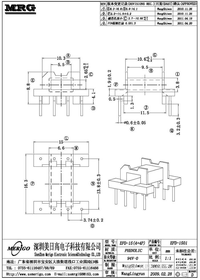 EFD-1501