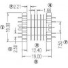 EPC-1902/EPC1902六槽(4+6)海鸥脚