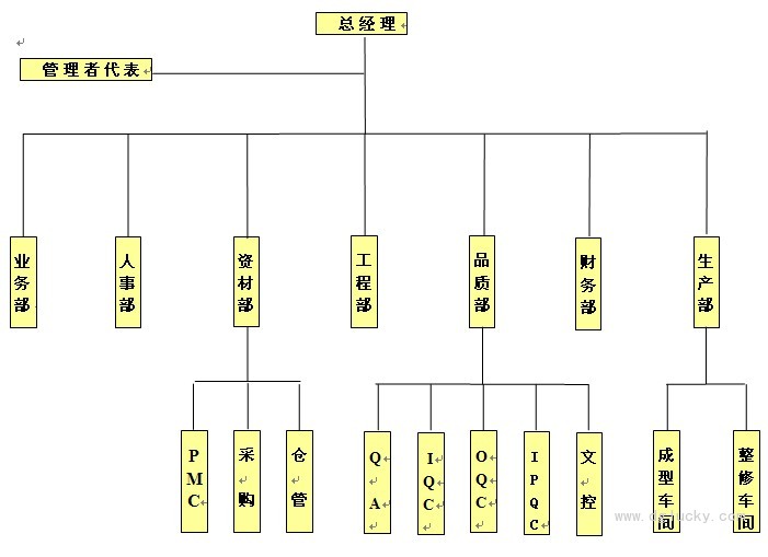 东莞市朗旗电子有限公司组织架构