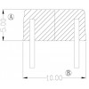 BASE-012(1+1PIN)  插头插件