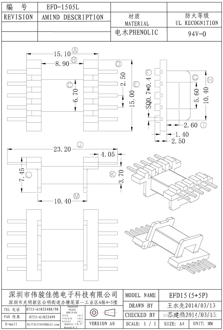 EFD-1505L