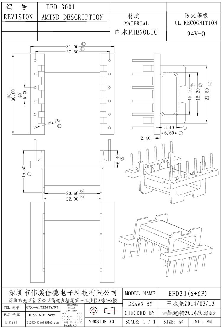 EFD-3001