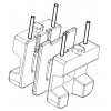 JJ-0901\UU-9.8 (2+2)PIN