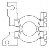 PQ-3220-3/PQ3220立式6+0PIN 安规骨架