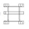 PQ-3230-1/PQ3230立式王字型骨架 0PIN