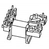 EE-13G 卧式(5+2PIN)加宽