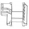 EE-19F-1 卧式(5+2PIN)加宽