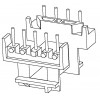 EF-20E 卧式(5+4PIN)加宽