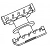 EP-13B-1 卧式(5+5PIN)双槽