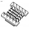 EPC-13B 卧式(5+5PIN)四槽