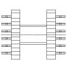 EFD-2004 卧式(6+6PIN)