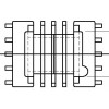 EPC-1302-2 卧式(5+5PIN)四槽L脚