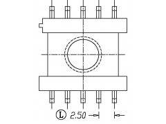 ER-14.5 立式(5+5PIN)海鸥脚