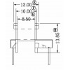 BC-1608-6/EE-16卧式(5+5PIN)