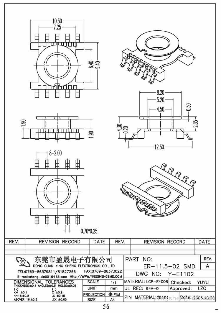 ER-11.5-02 SMD