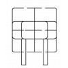 Y-B014 5X10 base（2+2）