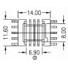 Y-S1302-3 EPC13卧式四槽 5+5海鸥脚