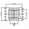 Y-S1305 EPC13卧式四槽5+5 LPIN