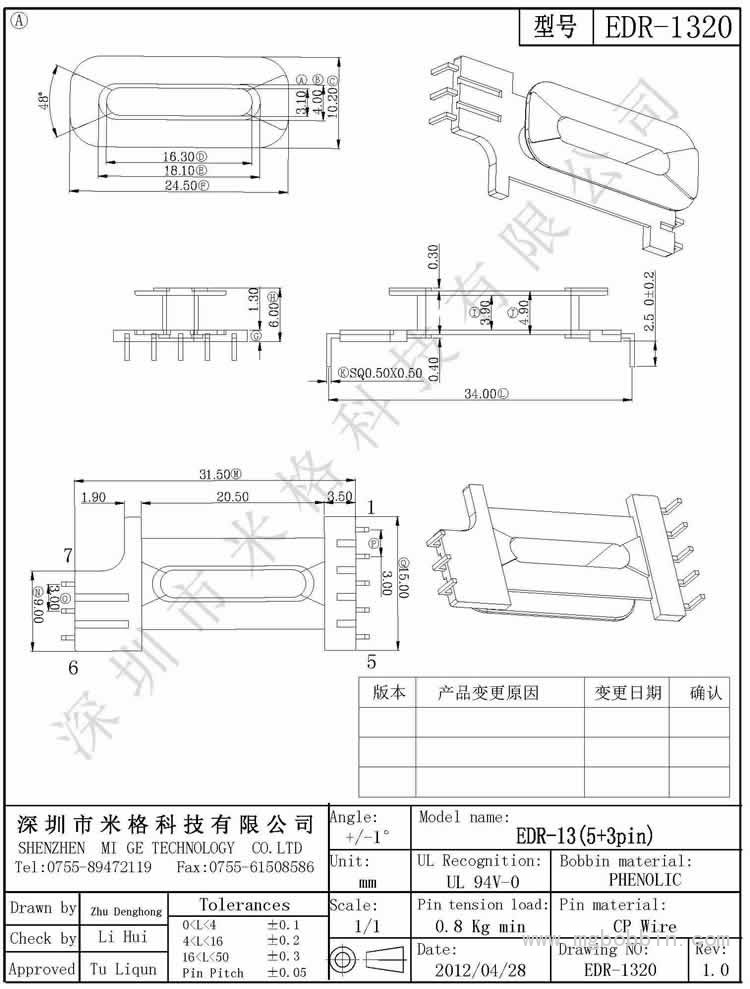 EDR-1320-Model