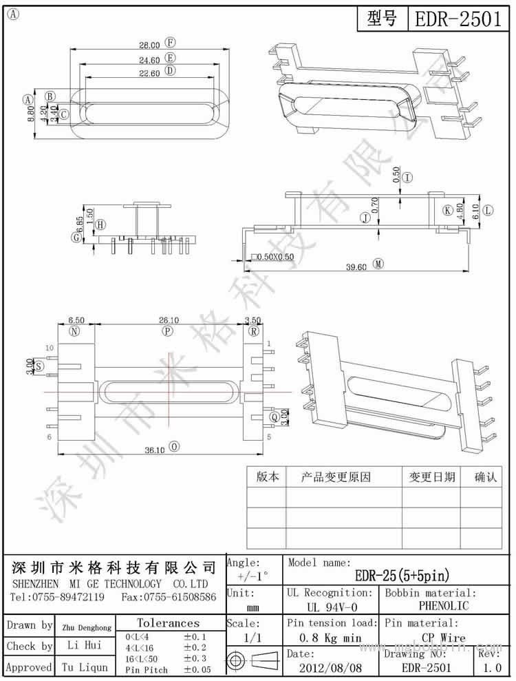 EDR-2501-Model