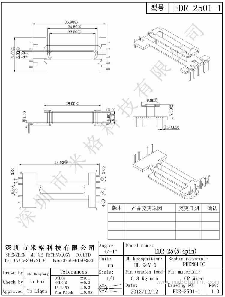 EDR-2501-1-Model