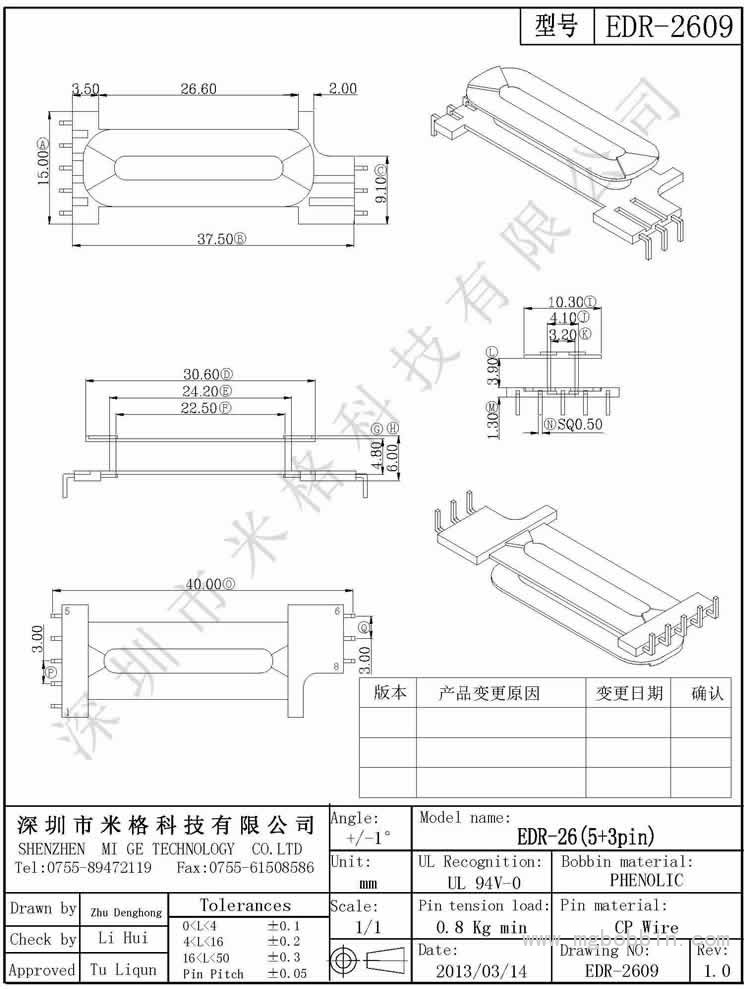 EDR-2609-Model