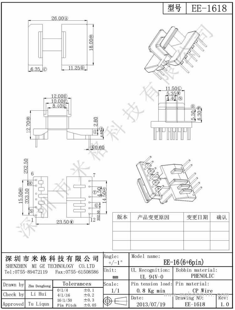 EE-1618-Model