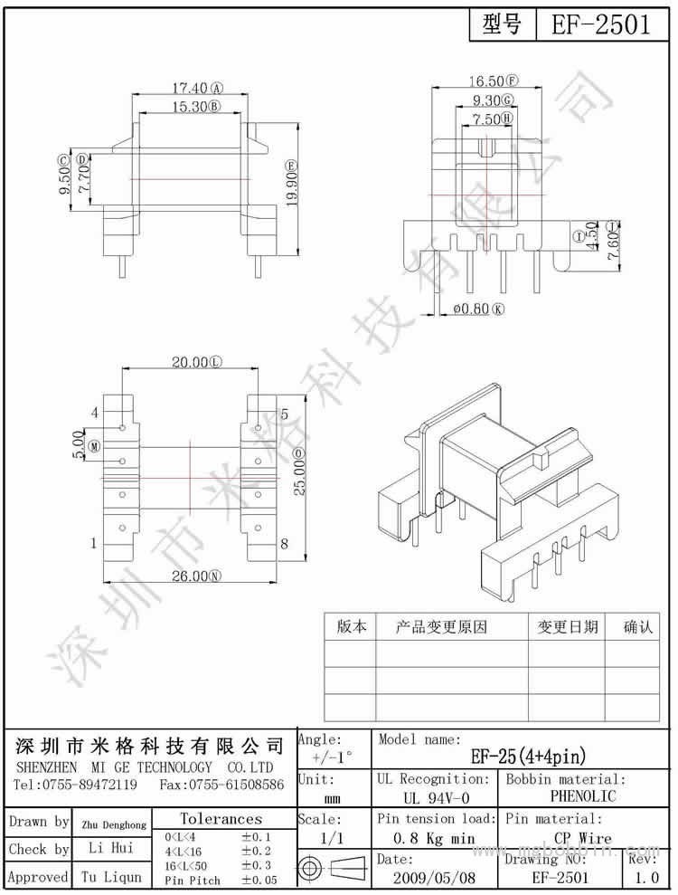 EF-2501-Model