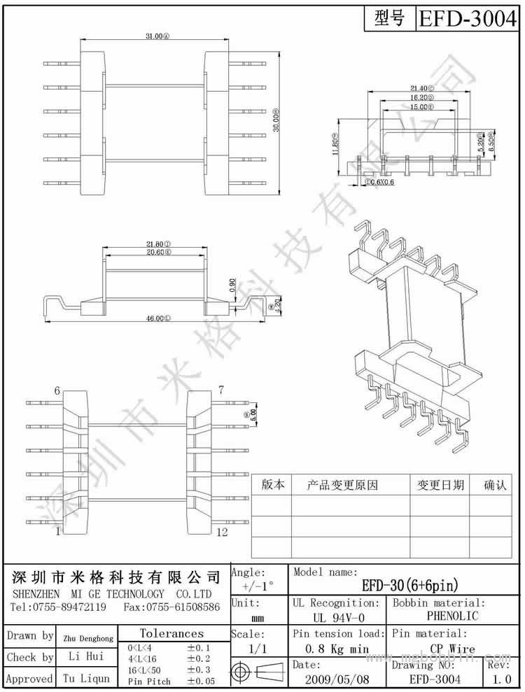 EFD-3004-Model