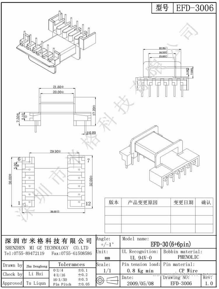 EFD-3006-Model