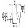 EI-1603/EI-16立式(4+6PIN)