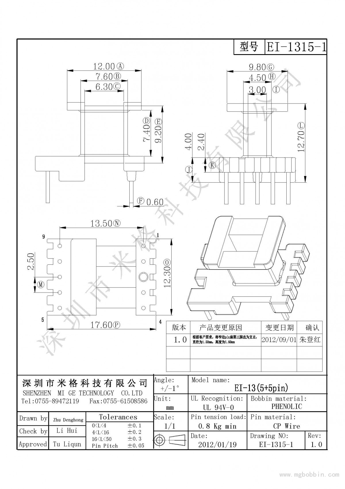 EI-1315-1-Model