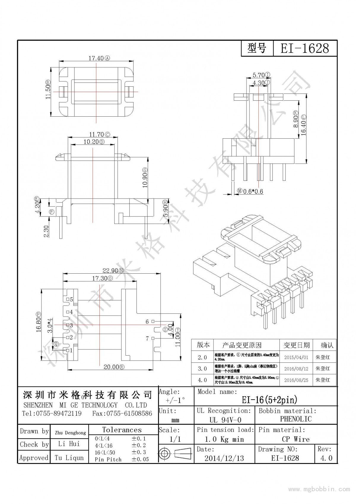 EI-1628-Model