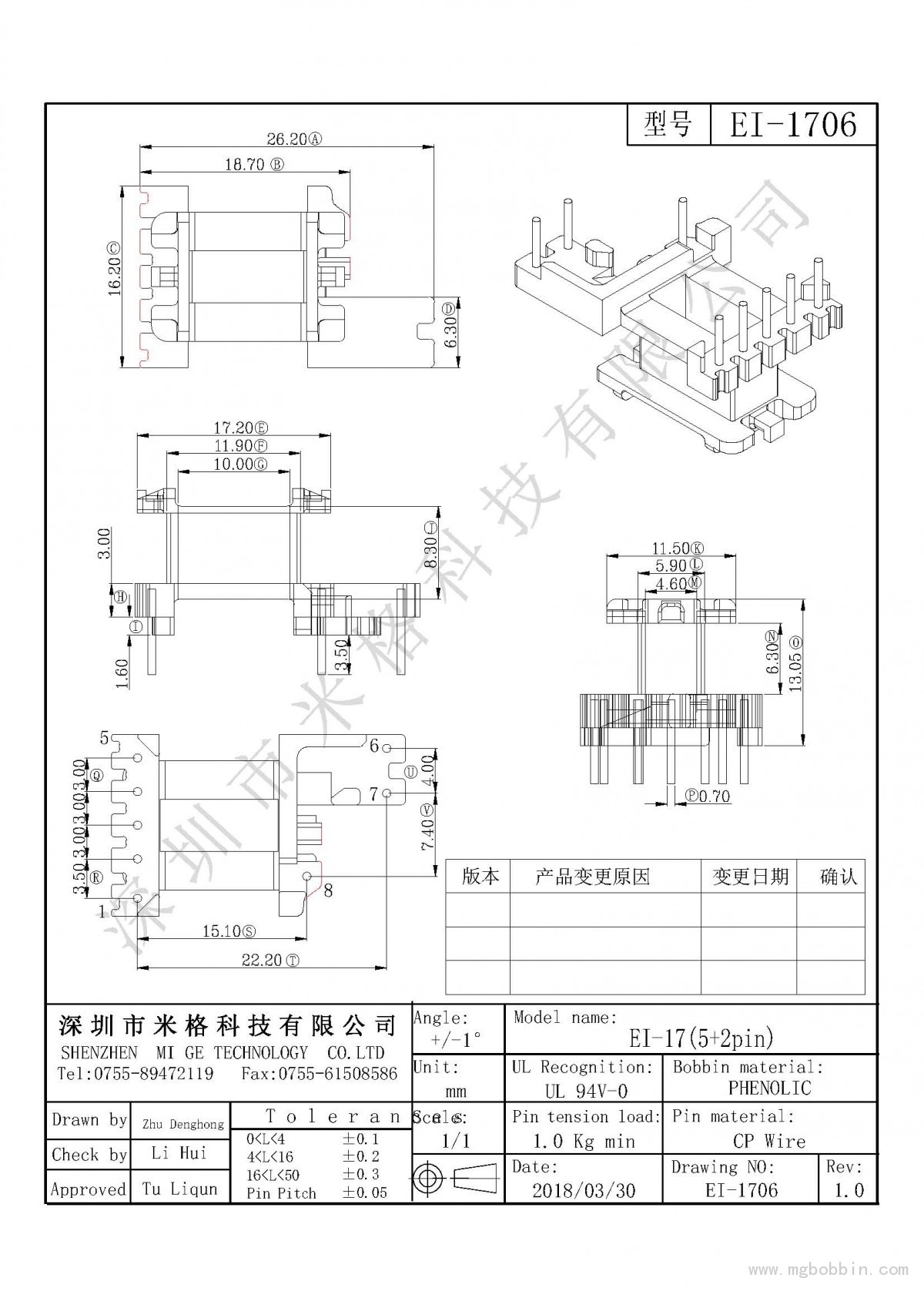 EI-1706-Model