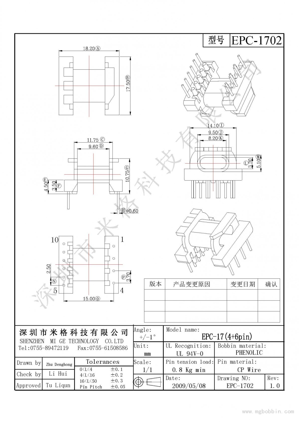 EPC-1702-Model