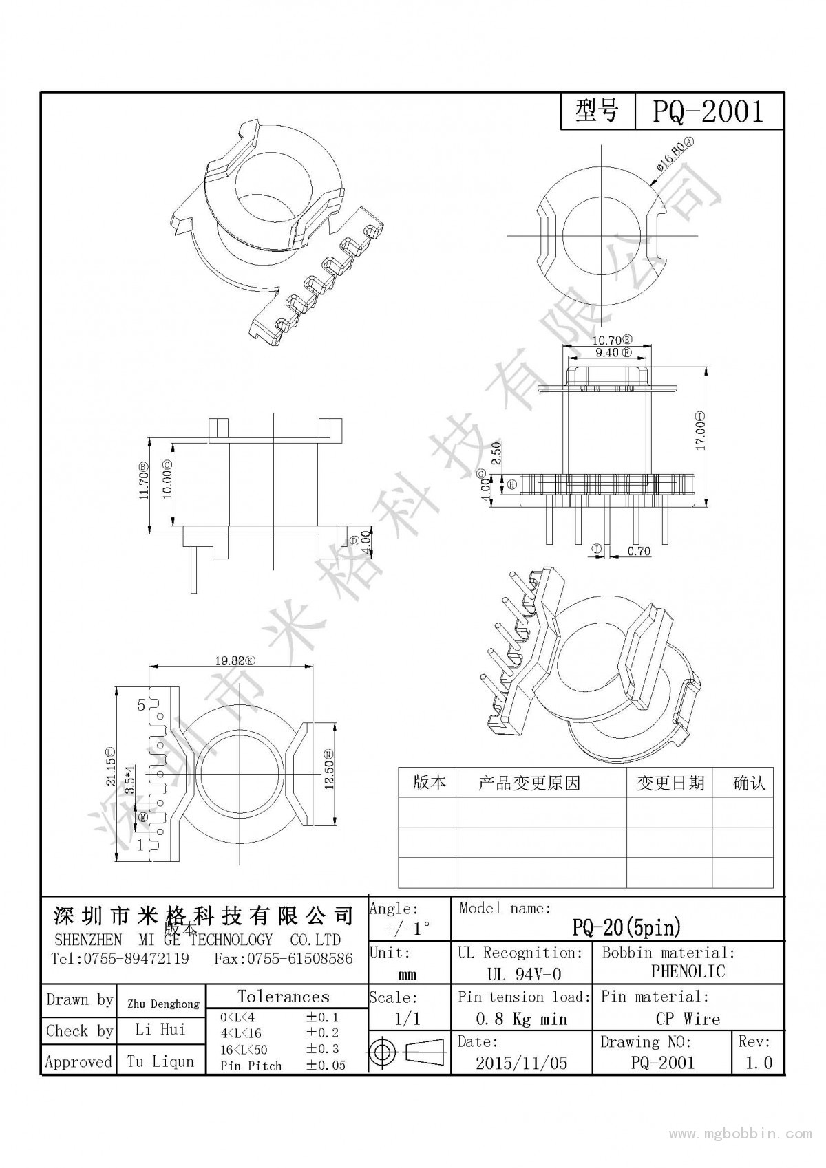 PQ-2001-Model