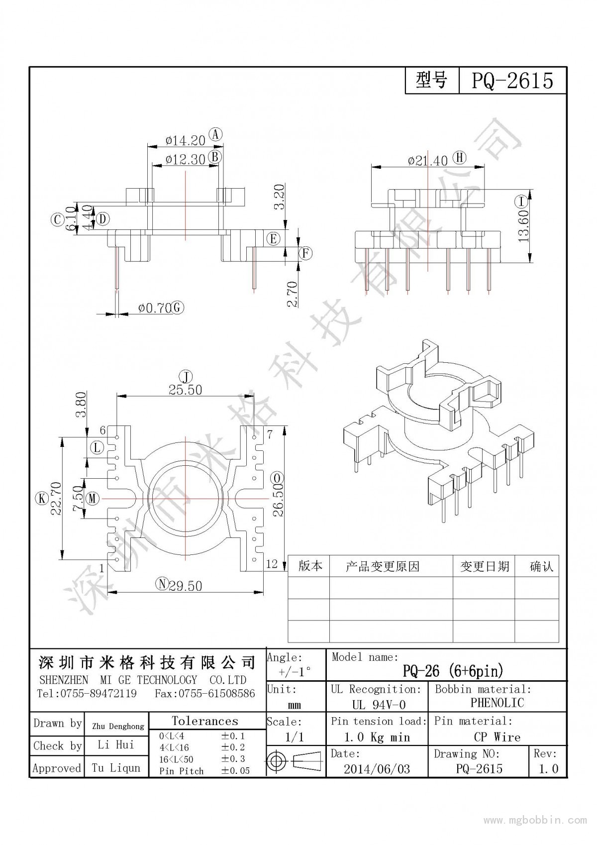 PQ-2615-Model