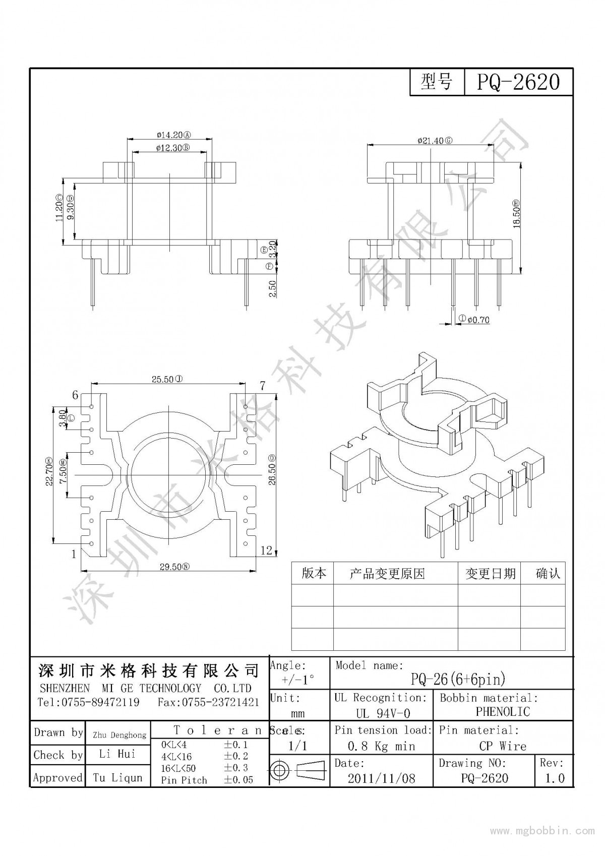 PQ-2620-Model