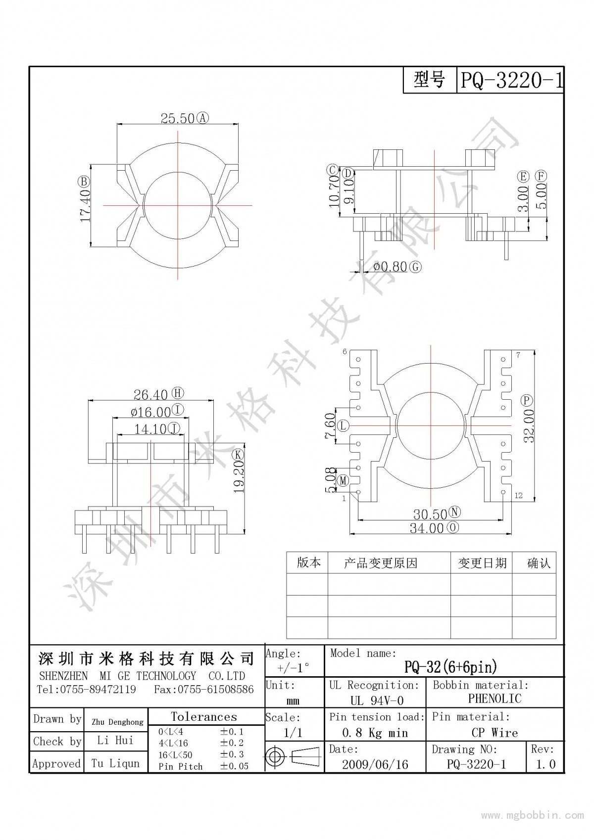 PQ-3220-1-Model