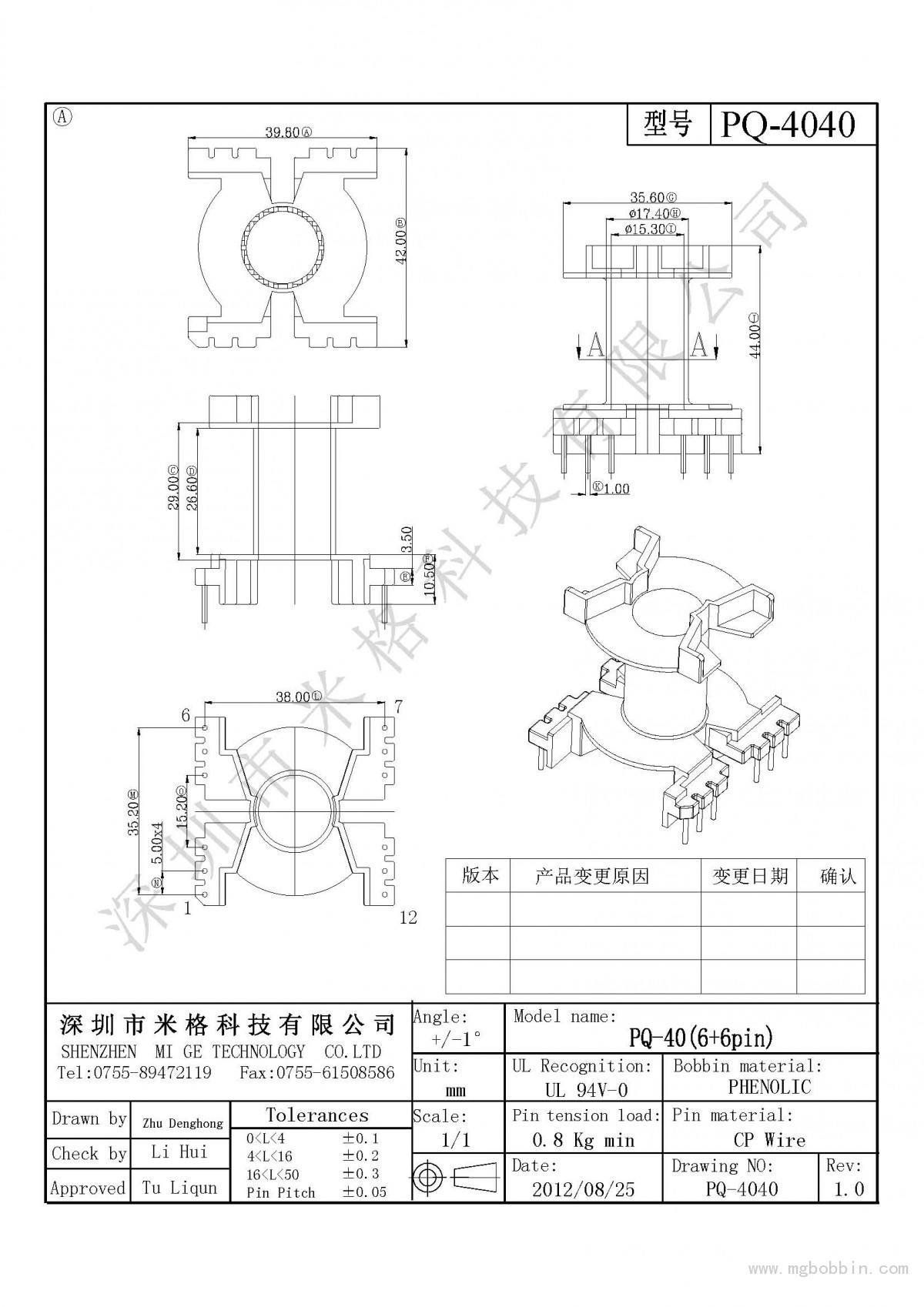 PQ-4040-Model