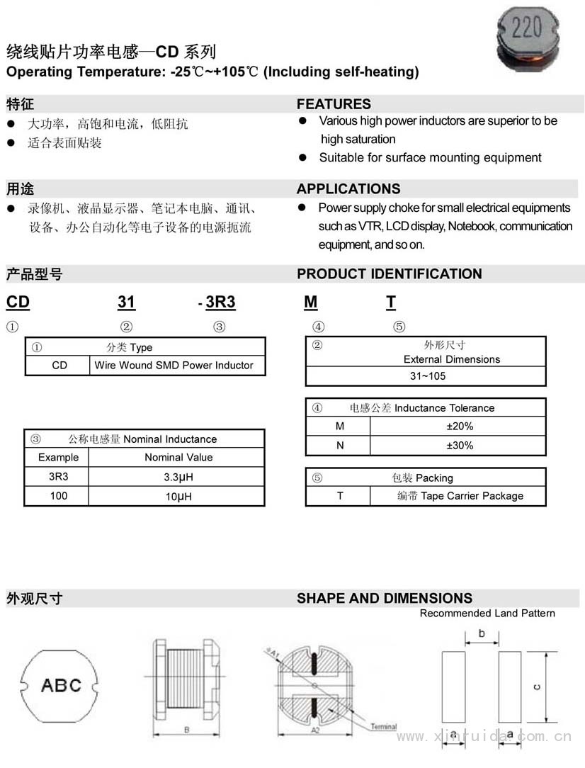 开放式功率电感1